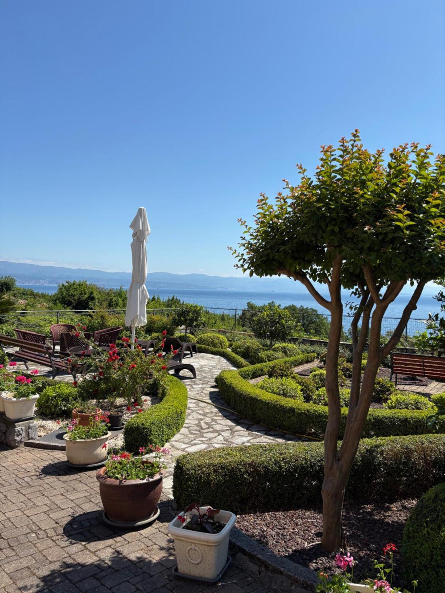 Bed And Breakfast Villa Iris Mošćenička Draga Exterior foto
